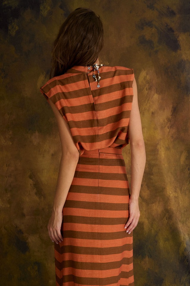 NAROA - CONJUNTO TOP Y FALDA