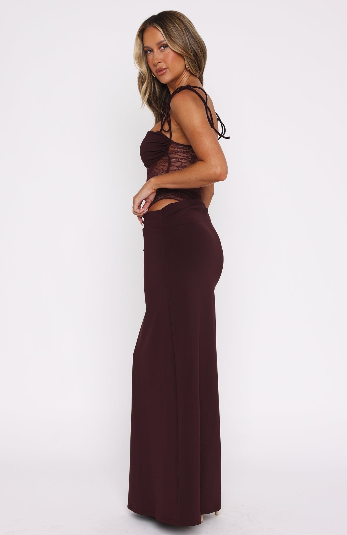 VANESSA - VESTIDO ENCAJE TIRANTES AJUSTABLES