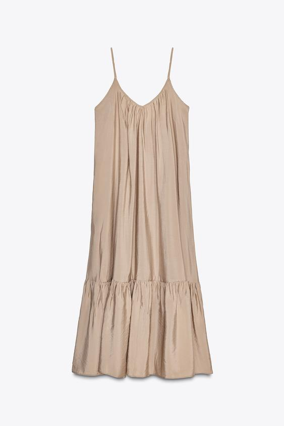 XIANA - VESTIDO TIRANTES ESCOTE PICO
