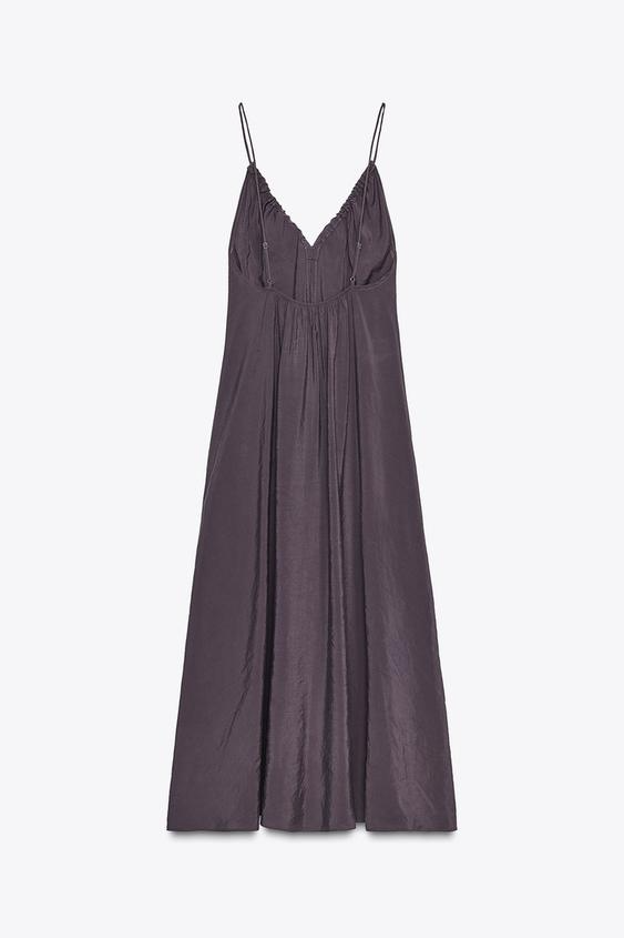 YARA - VESTIDO ESCOTE LAZADA AJUSTABLE