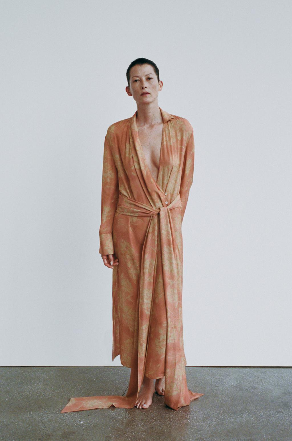 JUNEYA - VESTIDO KIMONO CRUZADO LAZADAS