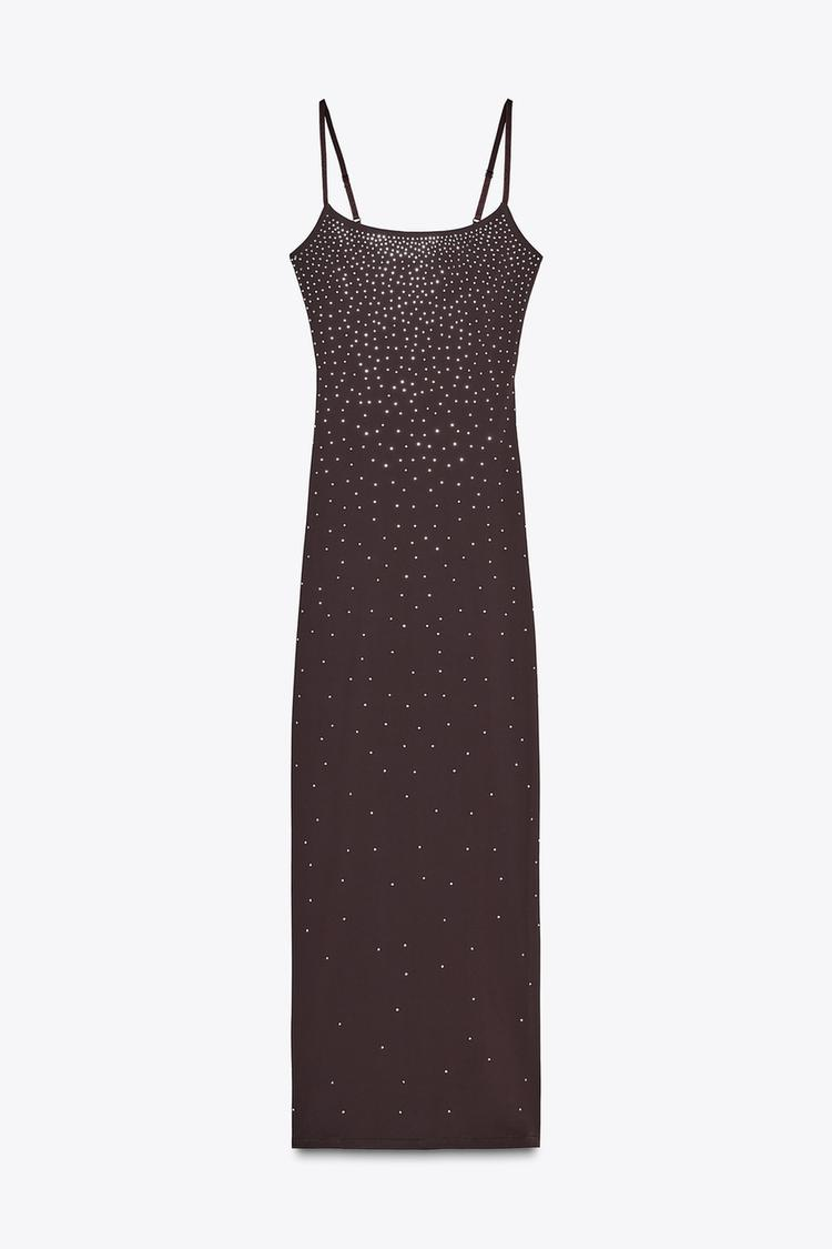 HONORIA - VESTIDO STRASS TIRANTES AJUSTABLES