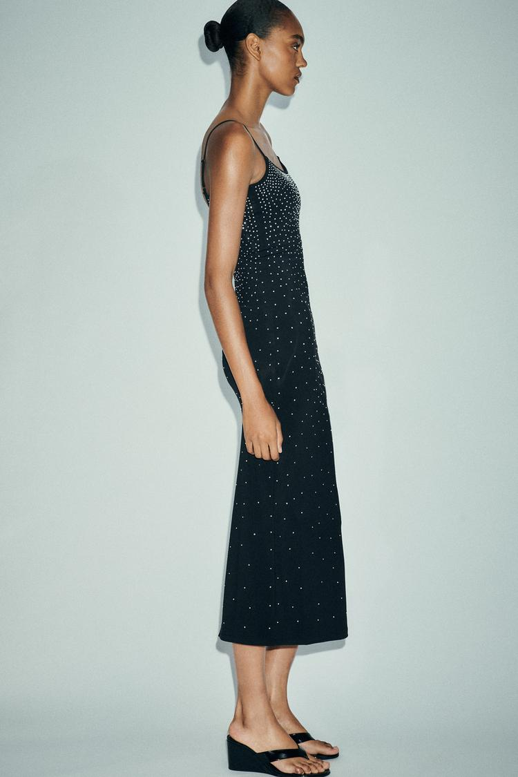 HONORIA - VESTIDO STRASS TIRANTES AJUSTABLES