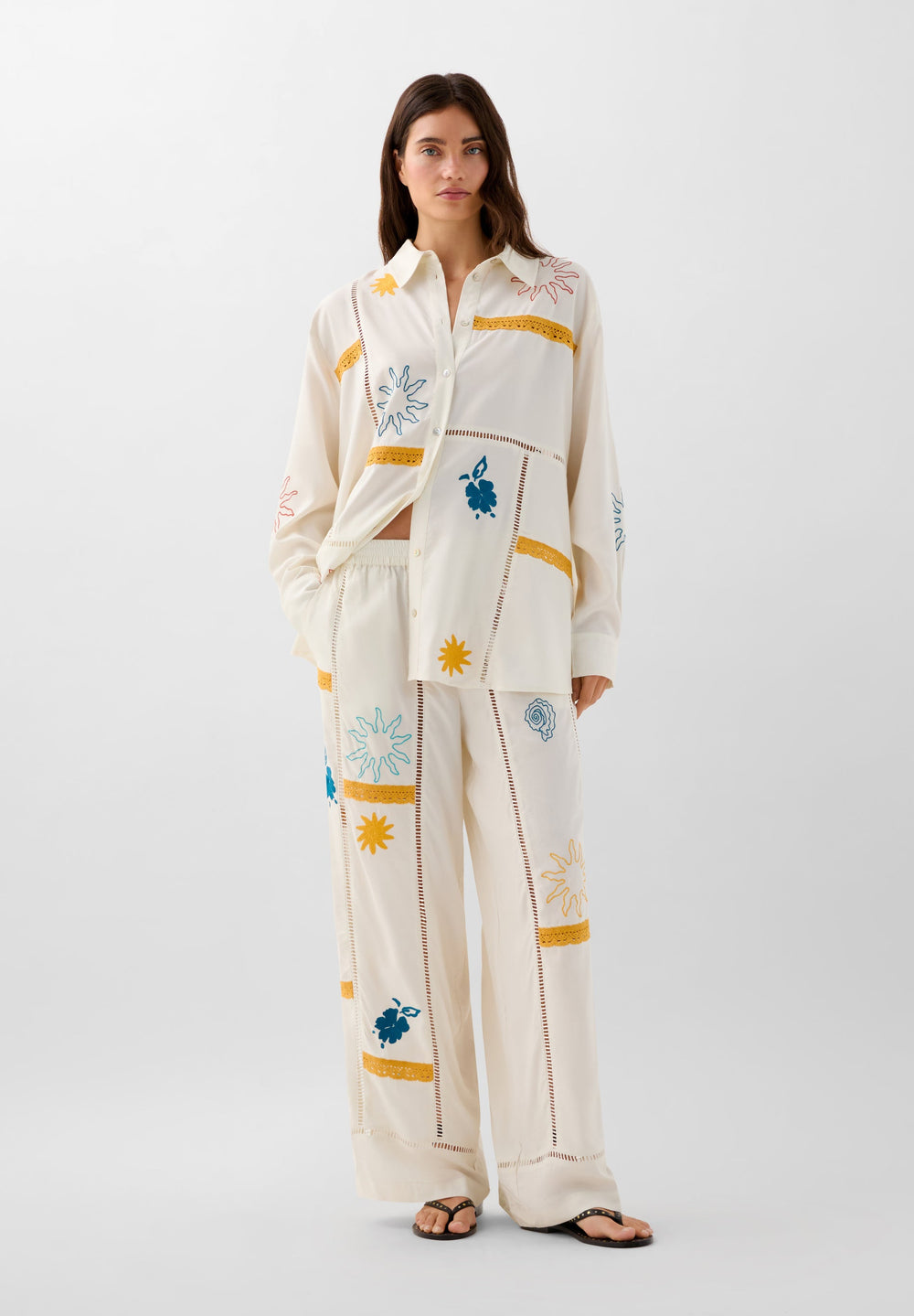 LUNA - CONJUNTO CAMISA Y PANTALÓN