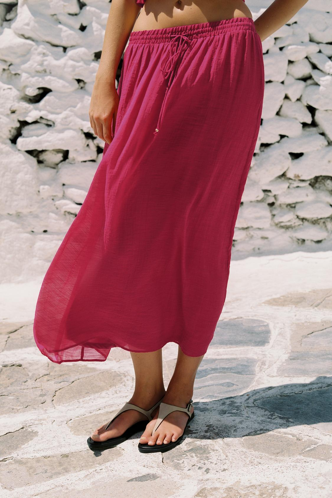 ALMUDENA - CONJUNTO TOP Y FALDA