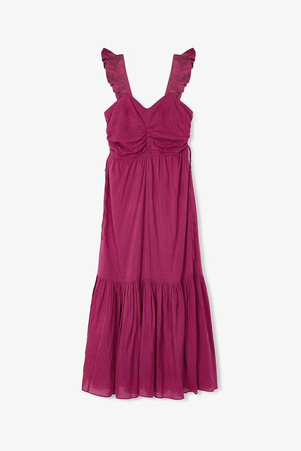 ASCENSIÓN - VESTIDO ALGODÓN TIRANTES FINOS