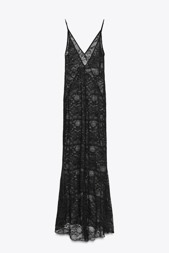 SOFIA - VESTIDO ENCAJE CON BODY INCLUIDO