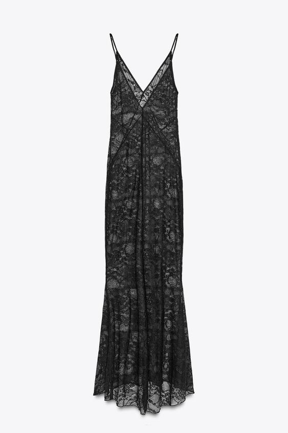 SOFIA - VESTIDO ENCAJE CON BODY INCLUIDO