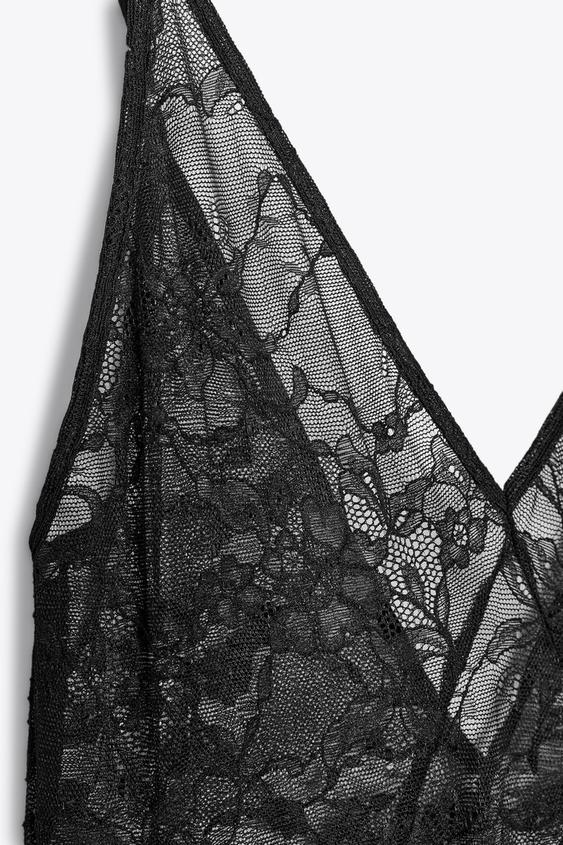 SOFIA - VESTIDO ENCAJE CON BODY INCLUIDO