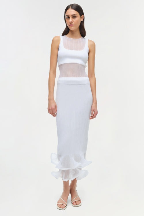VIRGINIA - CONJUNTO TOP Y FALDA