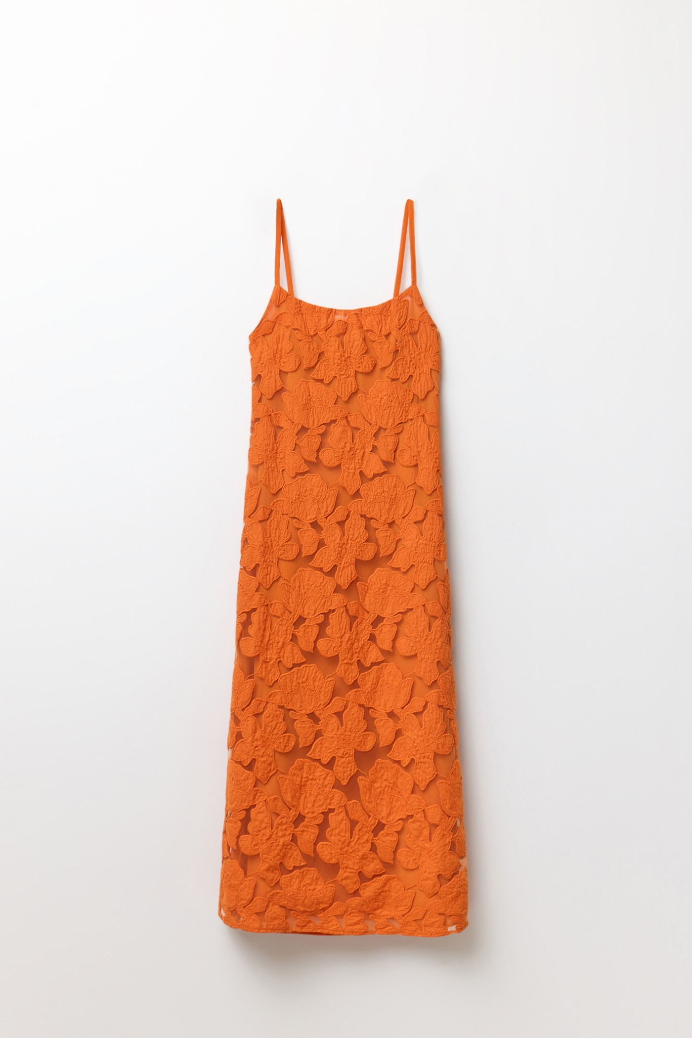 VANESA - VESTIDO TIRANTES ENCAJE FLORAL