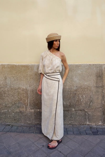 PATRICIA - CONJUNTO DE BLUSA Y FALDA