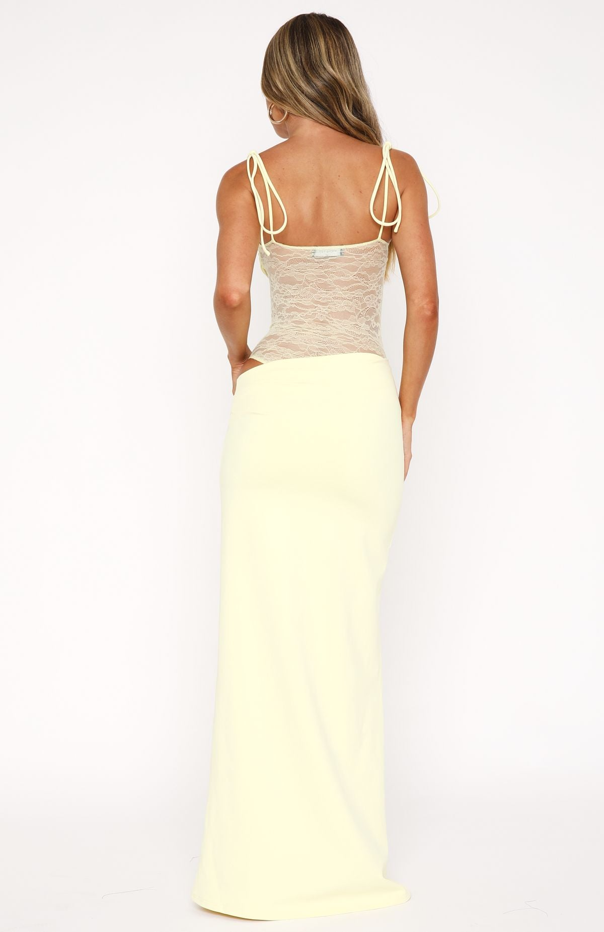 VANESSA - VESTIDO ENCAJE TIRANTES AJUSTABLES