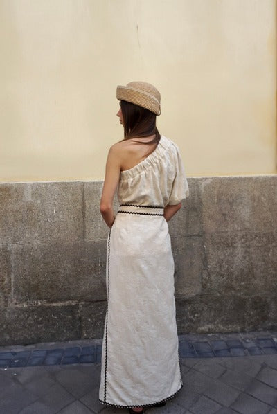 PATRICIA - CONJUNTO DE BLUSA Y FALDA