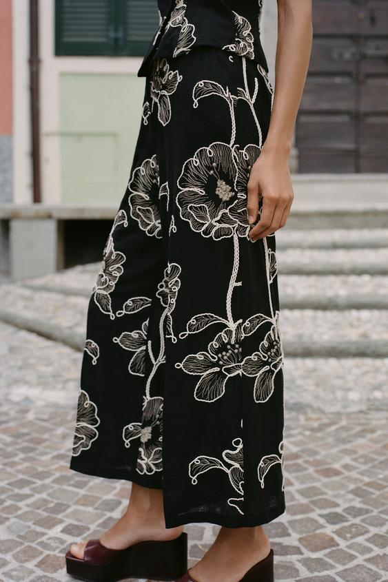 ELEA - MONO ESTAMPADO PERNERA ANCHA