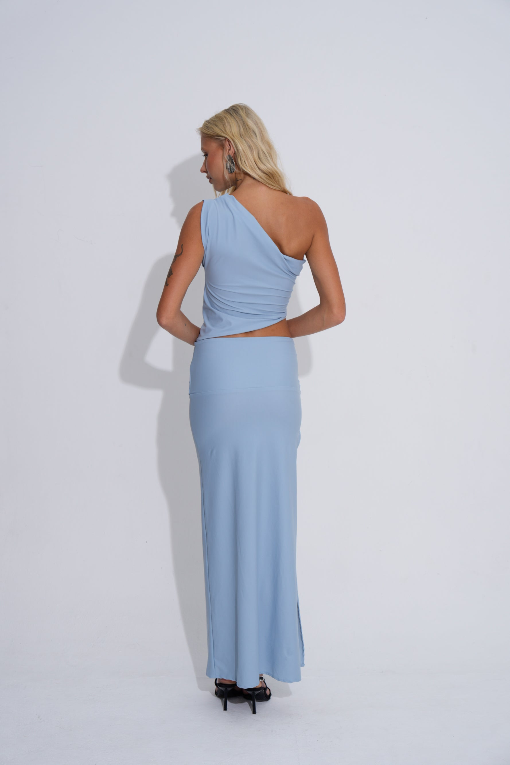 SELMA - CONJUNTO DE TOP Y FALDA