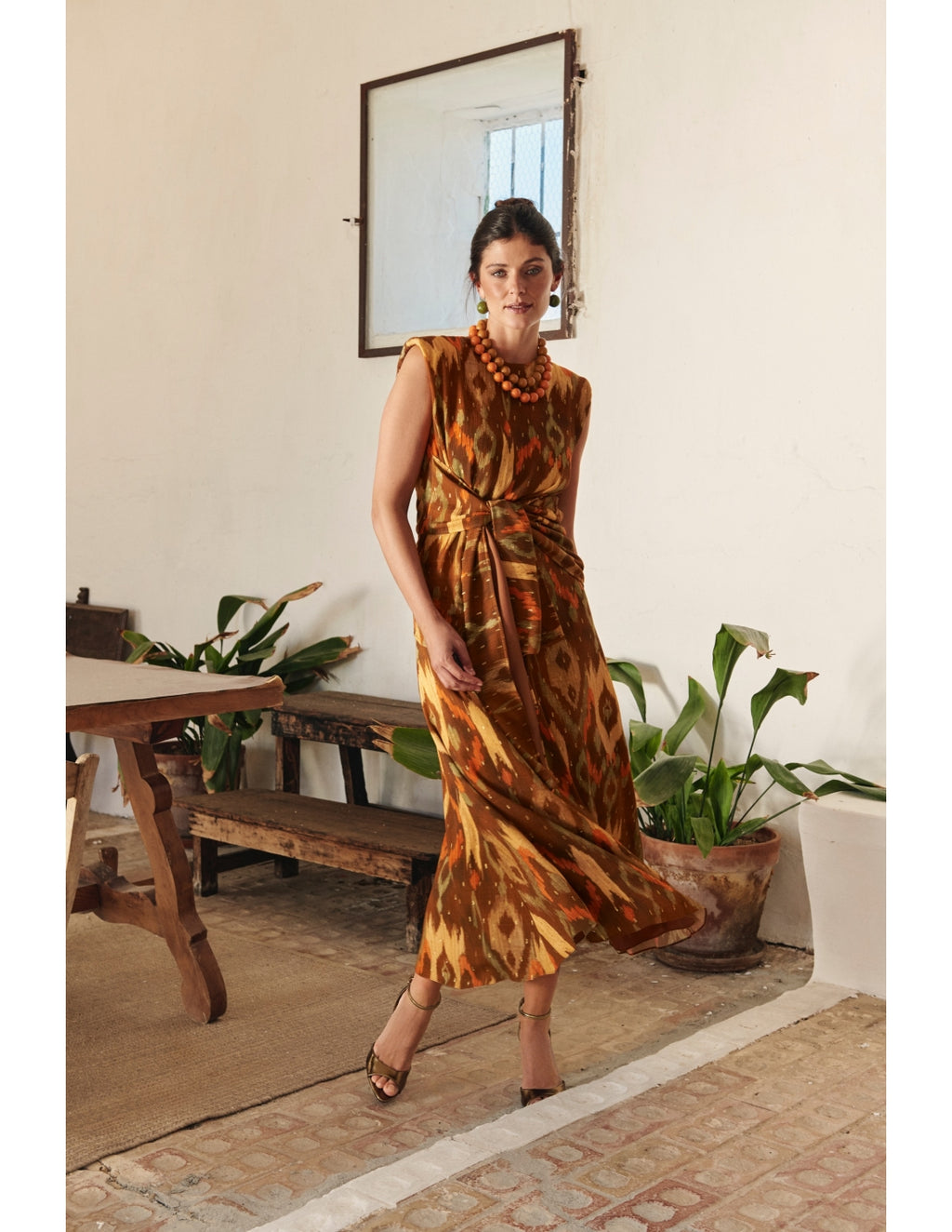 BENILDE - CONJUNTO TOP Y FALDA