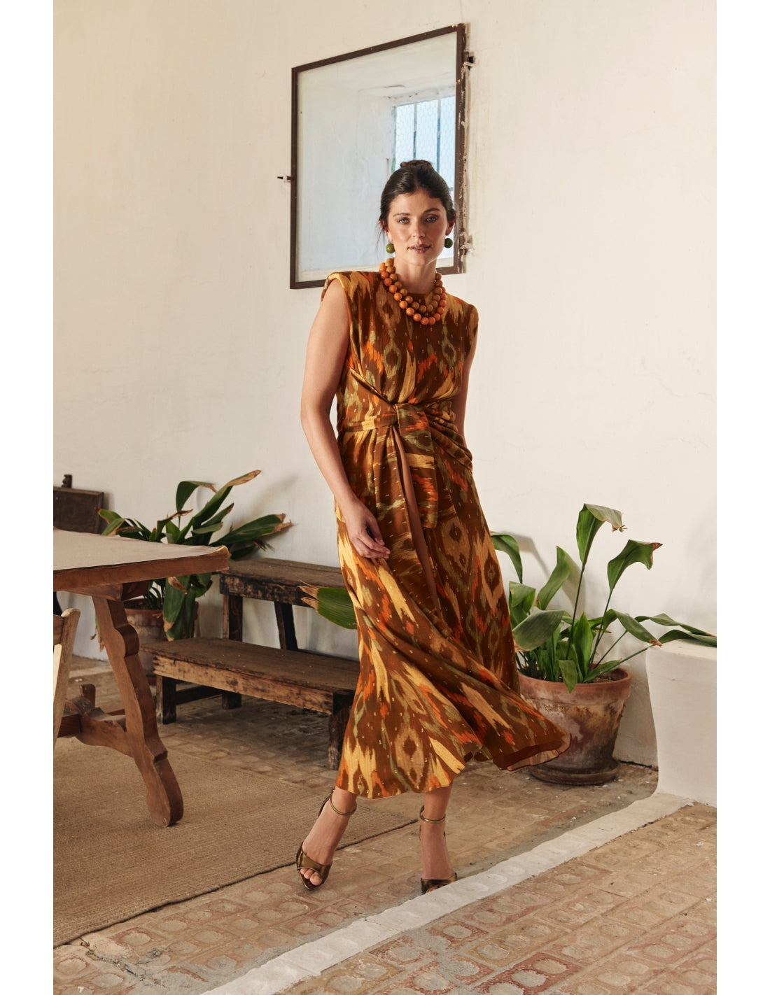 BENILDE - CONJUNTO TOP Y FALDA