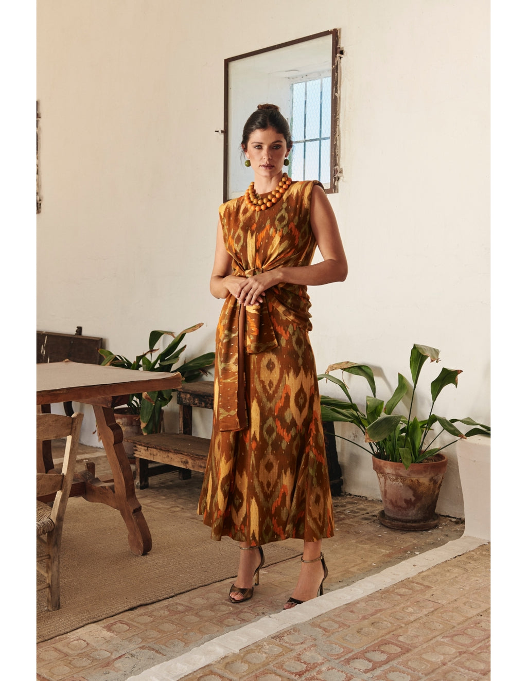 BENILDE - CONJUNTO TOP Y FALDA