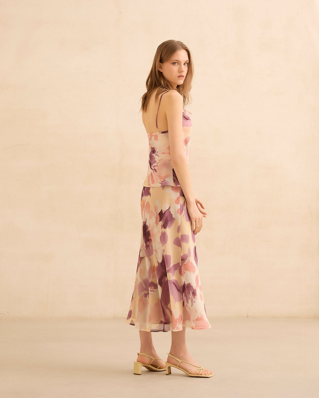 THEA - CONJUNTO TOP Y FALDA