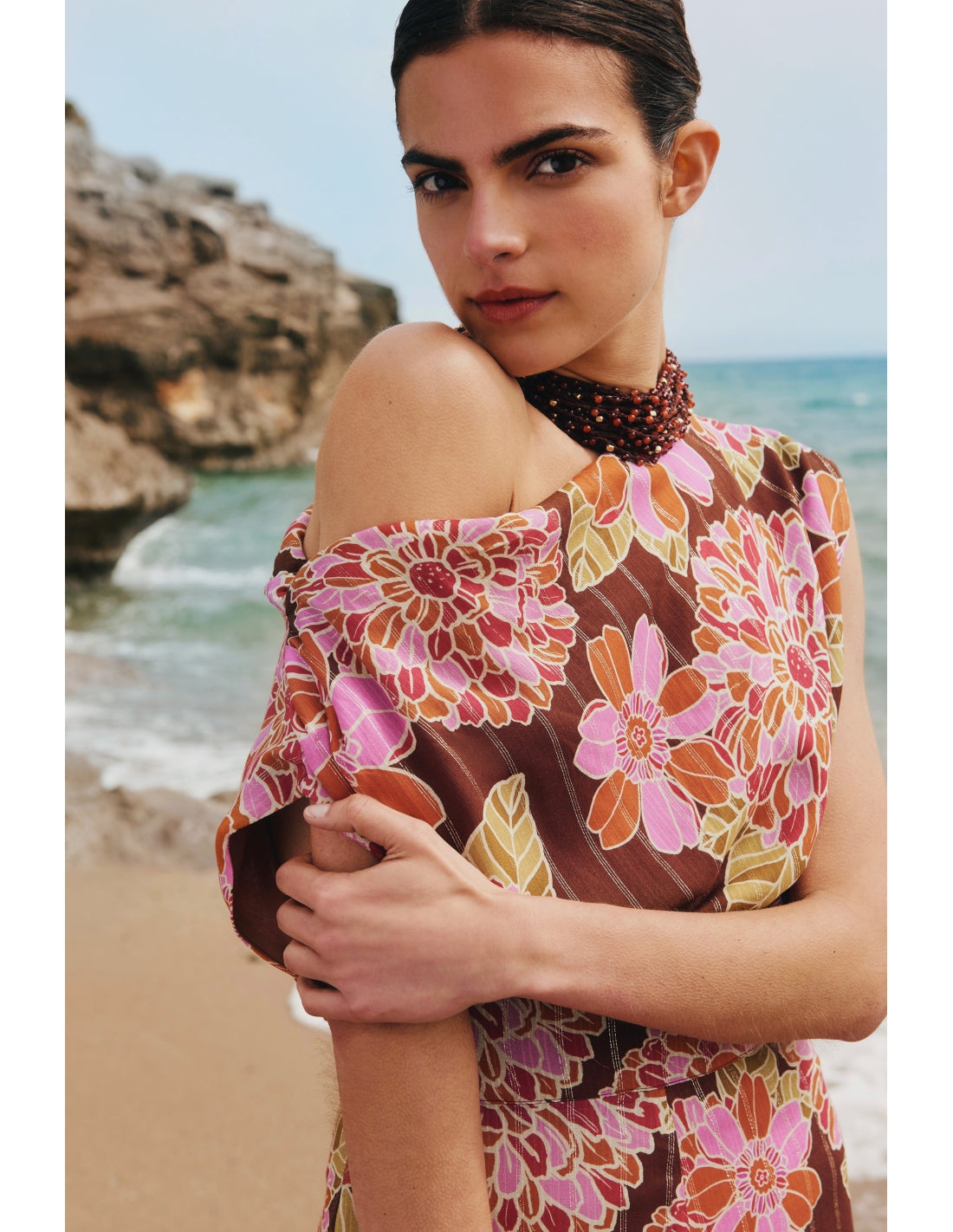BESANA - CONJUNTO TOP Y FALDA
