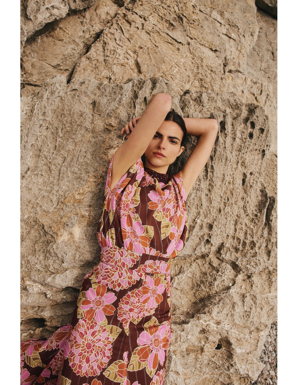 BESANA - CONJUNTO TOP Y FALDA