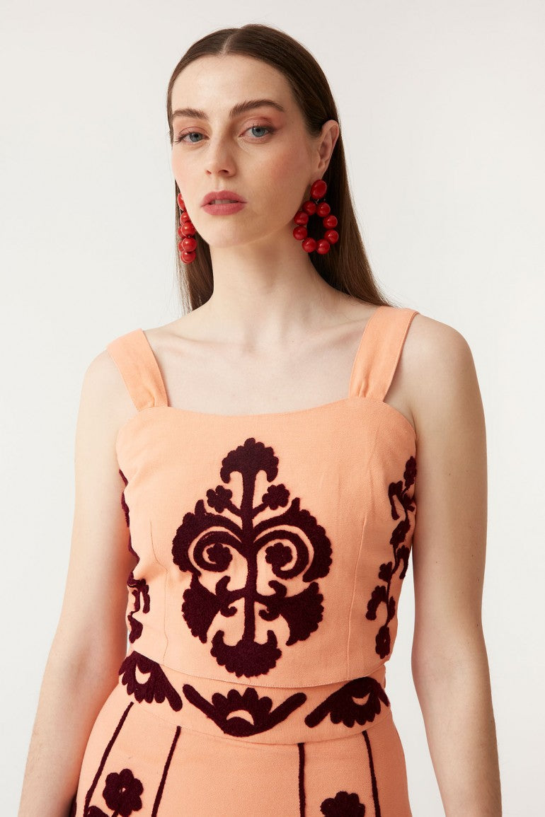 ALMA - CONJUNTO TOP Y FALDA