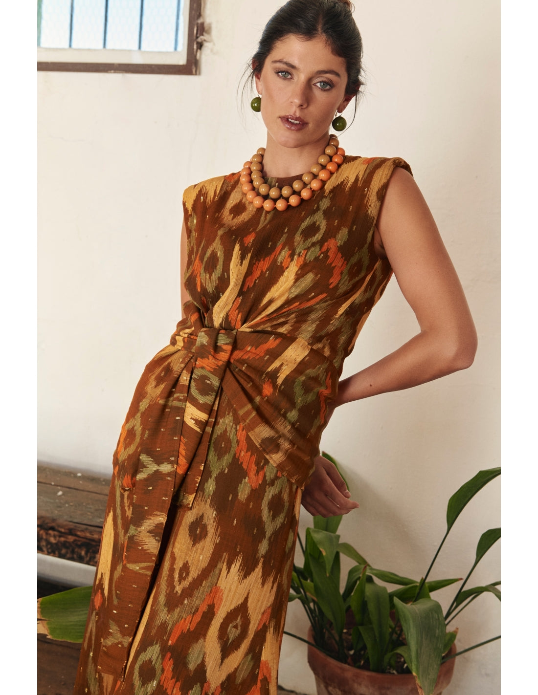 BENILDE - CONJUNTO TOP Y FALDA
