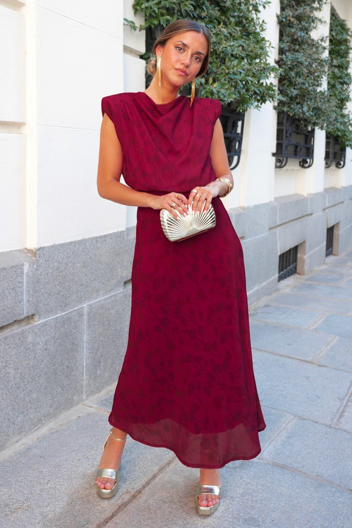 BRÍGIDA - VESTIDO MIDI SIN MANGAS