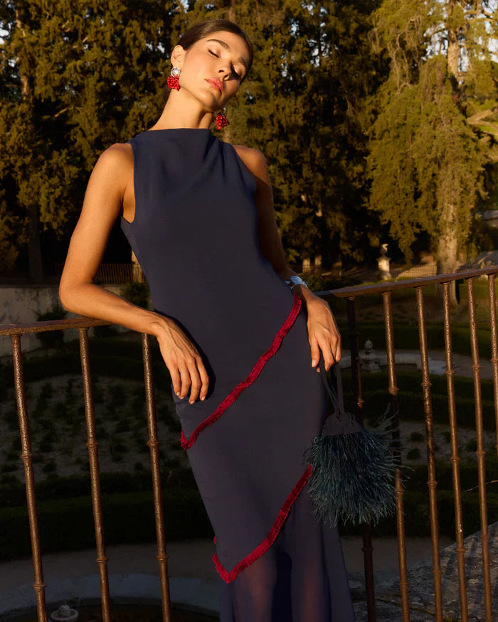 CONSUELO - VESTIDO SIN MANGAS AJUSTADO