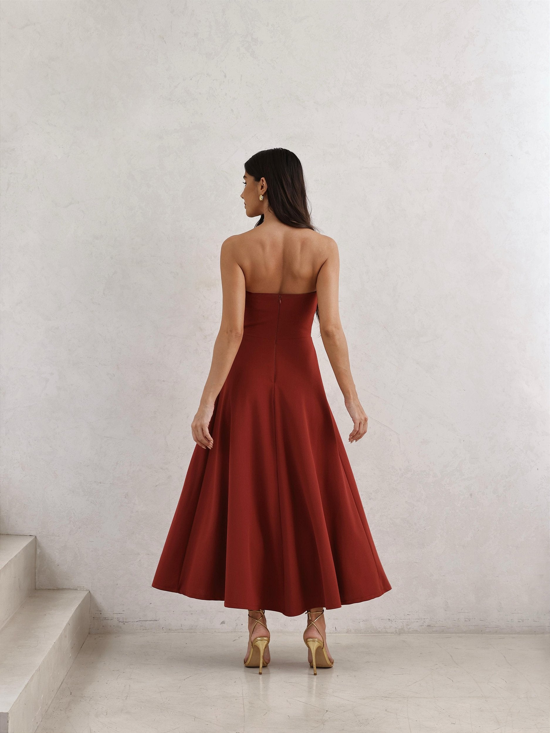 CARIDAD - VESTIDO PALABRA DE HONOR MIDI