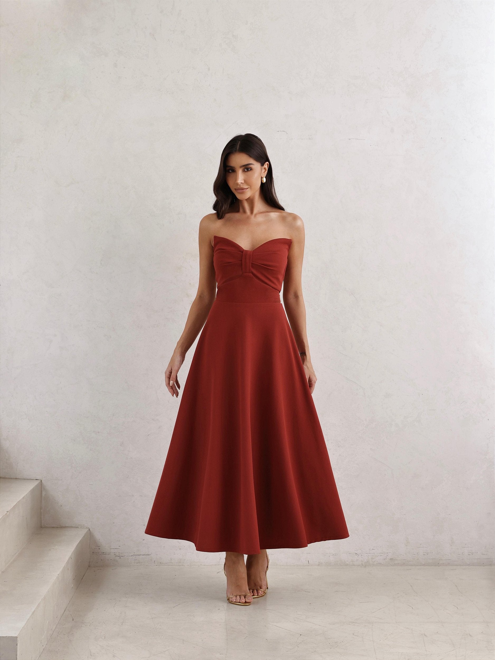 CARIDAD - VESTIDO PALABRA DE HONOR MIDI